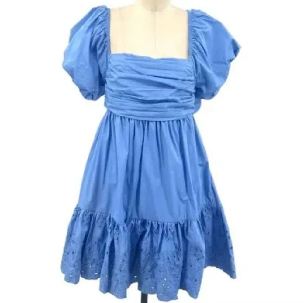 En Saison Juliet Puff Sleeve Dress - Picture 2 of 5